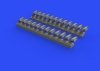 Eduard 648508 P-400 exhaust stacks 1/48 EDUARD